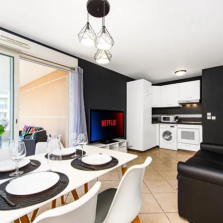 5mn Monaco - Terrasse Apercu - Parking - Fa 公寓
