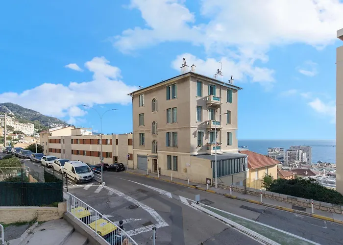 5mn Monaco - Terrasse Apercu - Parking - Fa
